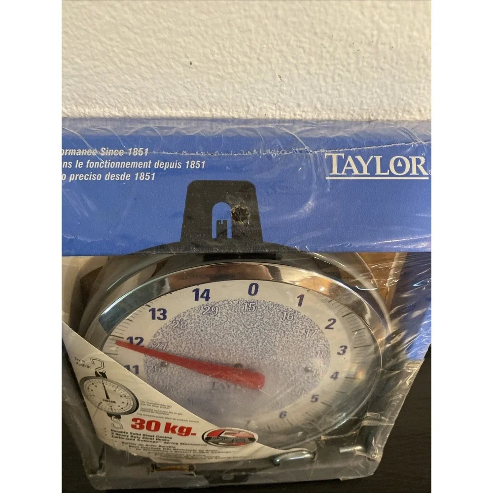 Taylor 60 Pound Heavy‎ Duty Hanging Scale For Meat Fish Farm Store